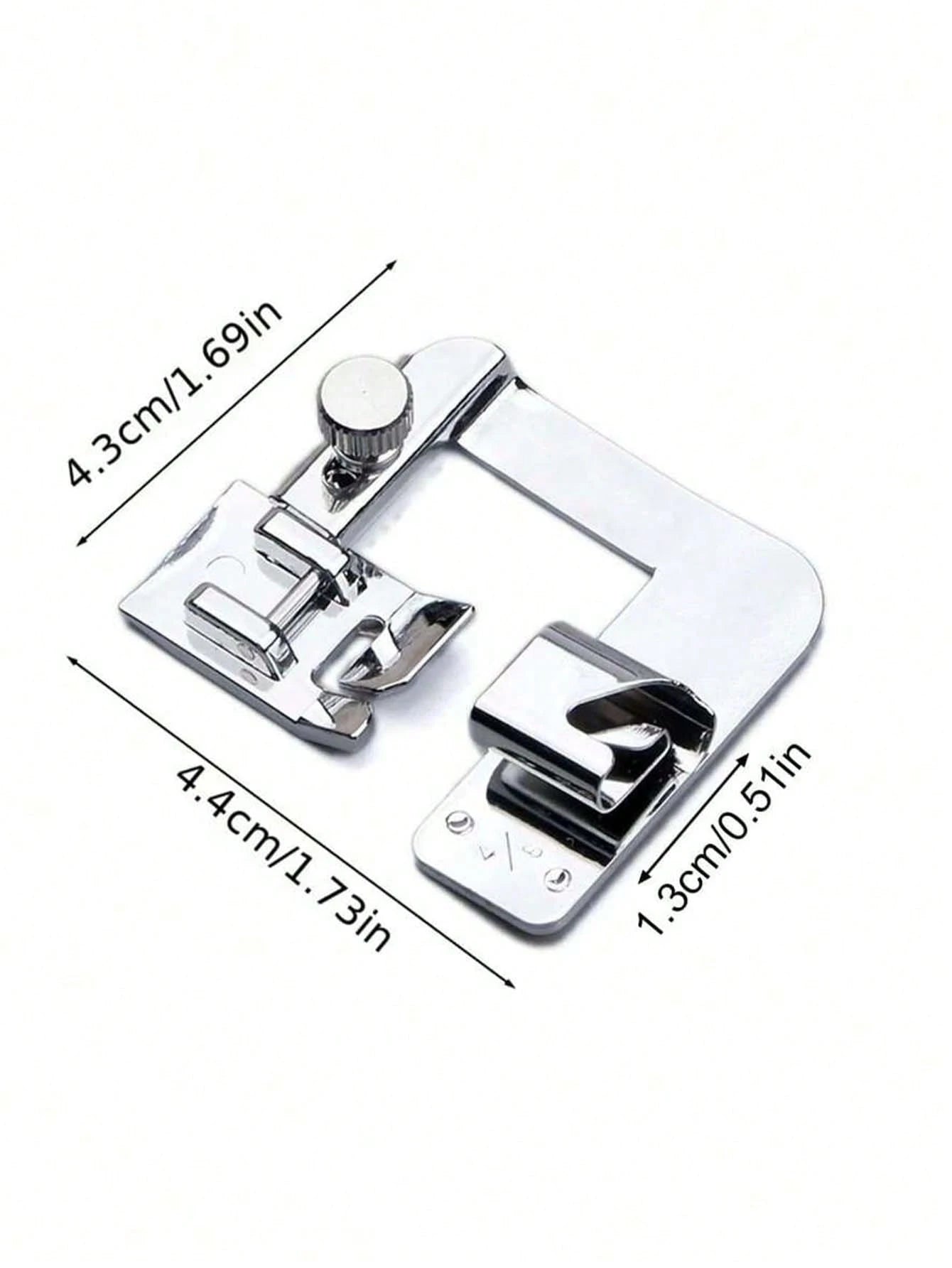 1pc Iron Alloy Sewing Machine Presser Foot, Home Sewing Machine Presser Foot Bracket, Sewing Machine Presser Foot Accessory, Adjustable Width