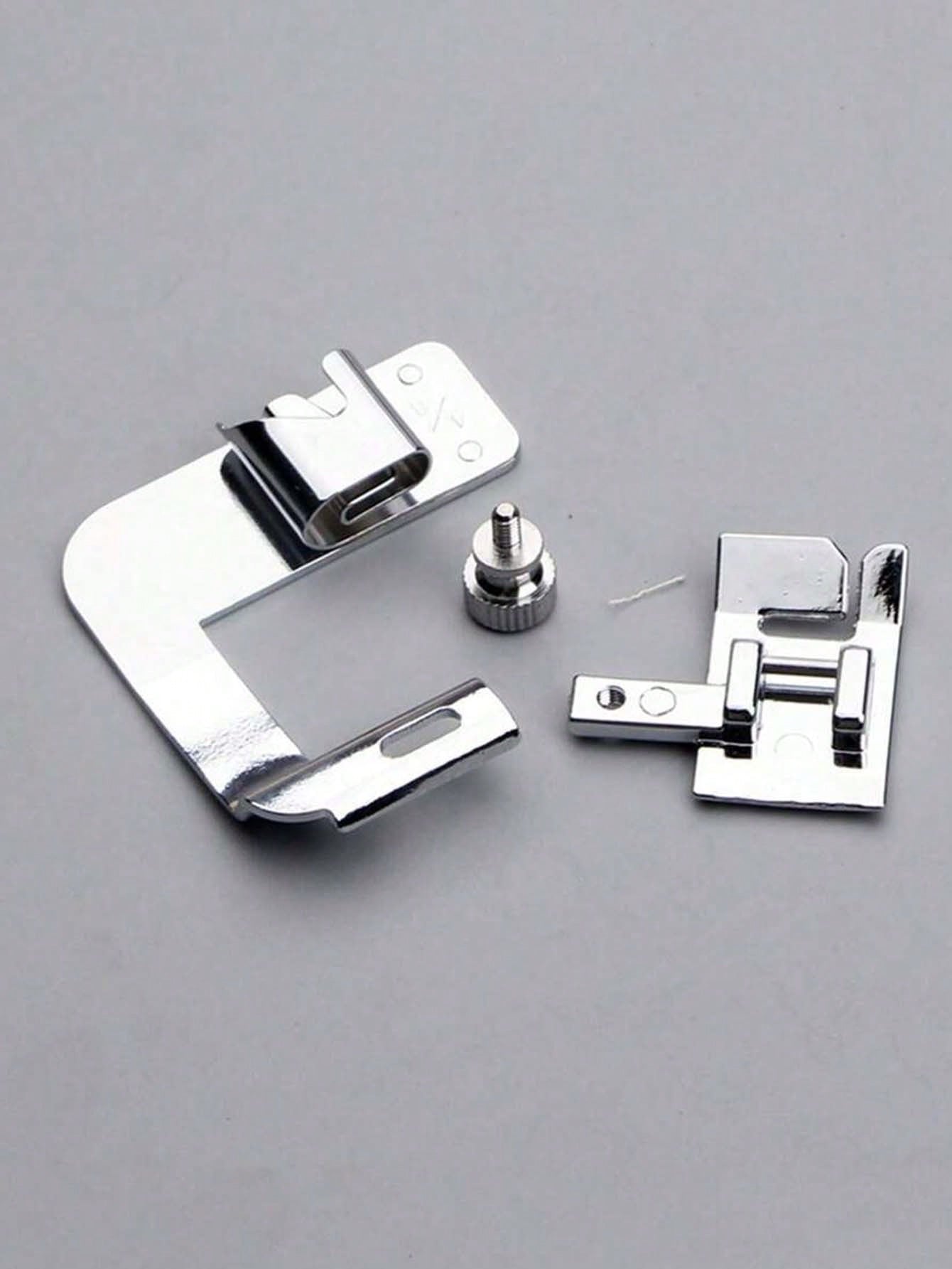 1pc Iron Alloy Sewing Machine Presser Foot, Home Sewing Machine Presser Foot Bracket, Sewing Machine Presser Foot Accessory, Adjustable Width