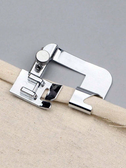 1pc Iron Alloy Sewing Machine Presser Foot, Home Sewing Machine Presser Foot Bracket, Sewing Machine Presser Foot Accessory, Adjustable Width