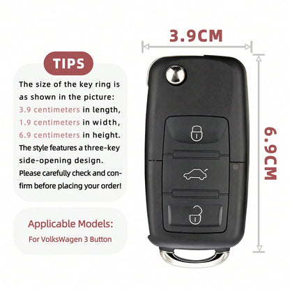 1pc Key Cover- Print,Suitable For Jetta Mk6, Polo Mk5, Golf Mk6, Tiguan Mk1, Passat B7, Passat NMS, Caddy Mk3, Beetle, Amarok, Touran Mk1. Advanced Soft-Touch, Does Not Block Signal, Unisex.