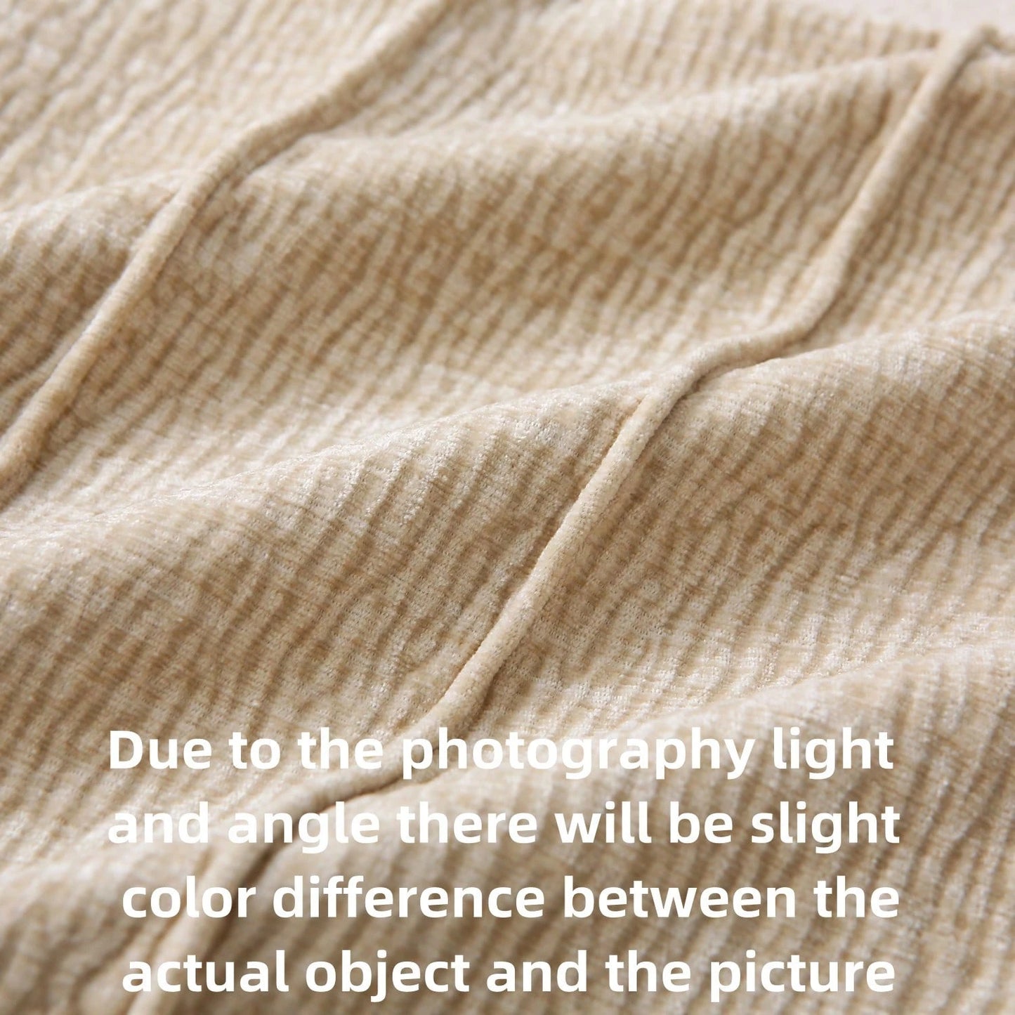 1pc Luxury Nordic Style Chenille Pillowcase, 3D Piped Minimalist Cushion Cover (Pillow Insert Not Included), Decorative Soft Pillow, Suitable For Sofa, Bedroom, Living Room, Apricot, Apricot Beige