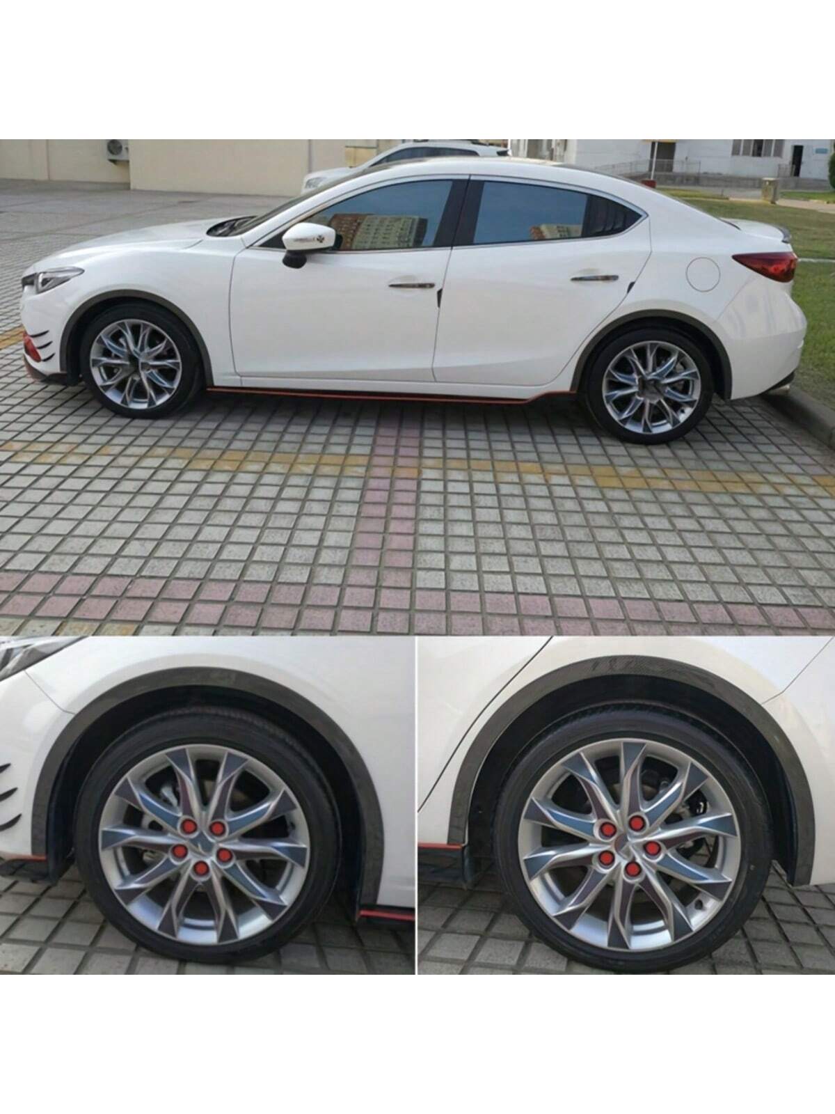 1pc Matte PVC Wheel Arch Guard, Scratch And Collision Protective Strip, Front Collision Protective Strip, Car Scratch Protector, Car Protective Sticker