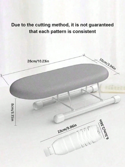 1pc Mini Ironing Board With Folding Legs,Suitable For Collar And Cuffs,Mini Ironing Board, Other Sewing Tools & Accessories, Portable Household Clothes Ironing Rack, Home Supplies Heat Resistant Ironi