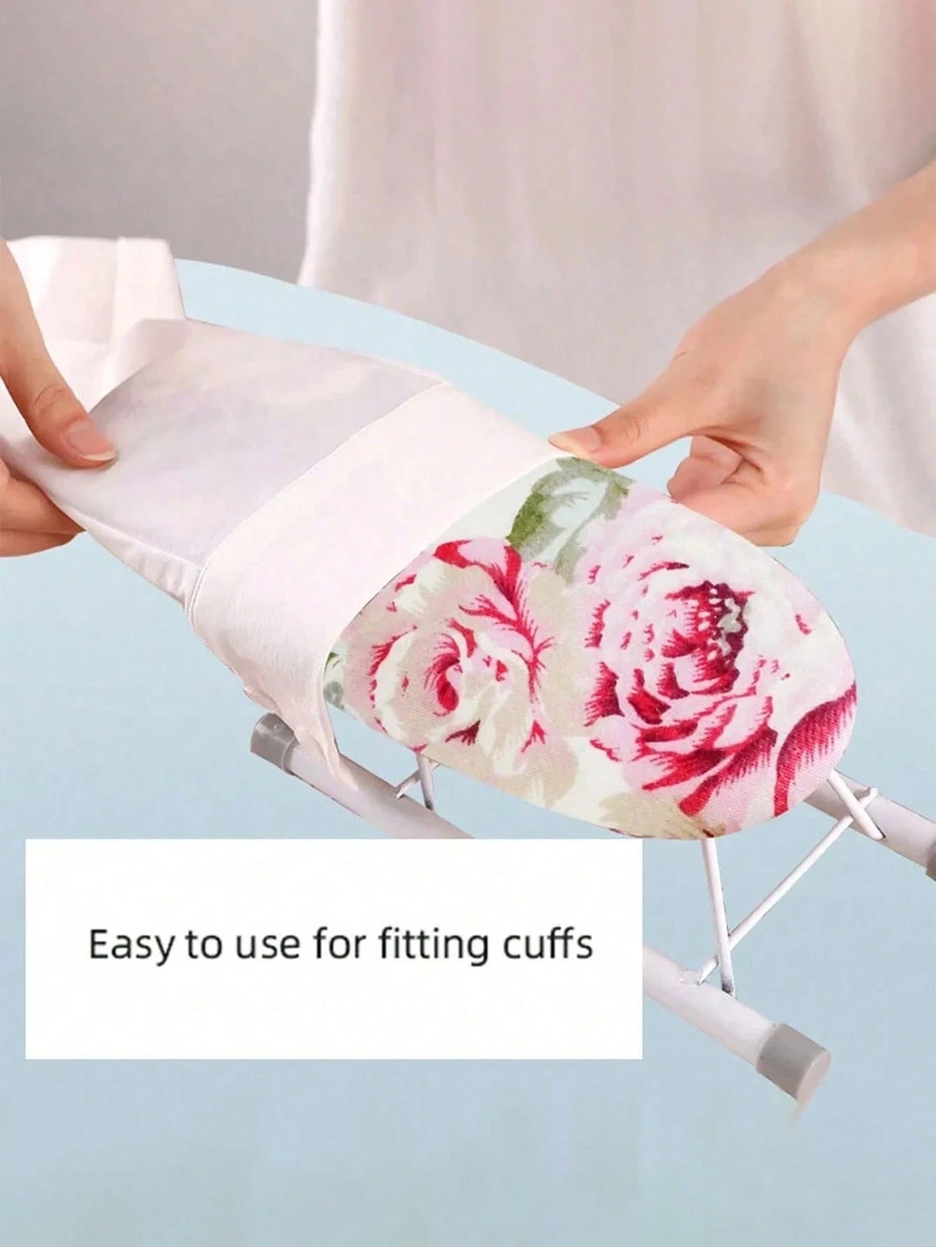 1pc Mini Ironing Board With Folding Legs,Suitable For Collar And Cuffs,Mini Ironing Board, Other Sewing Tools & Accessories, Portable Household Clothes Ironing Rack, Home Supplies Heat Resistant Ironi