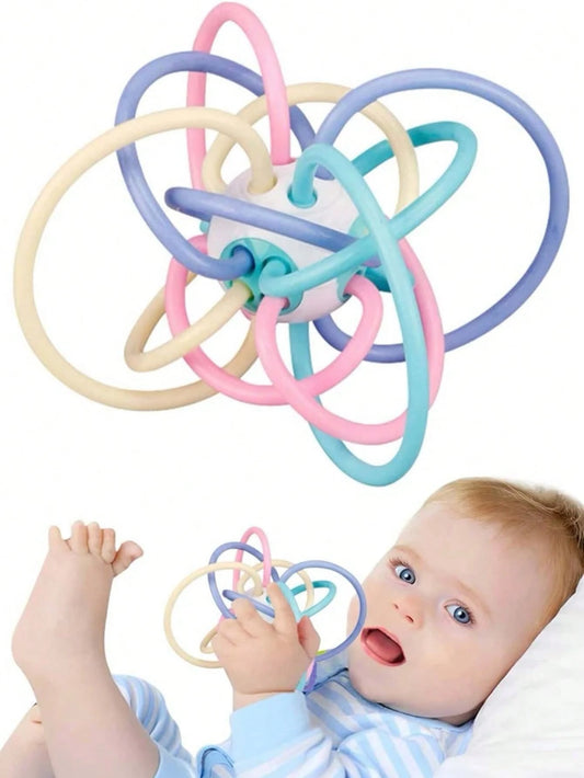 1pc Montessori Sensory Ball Texture Hand Held Toy For Infants, Baby Toy And Toddler Early Education Birthday Gift (Some Parts Sent Randomly)