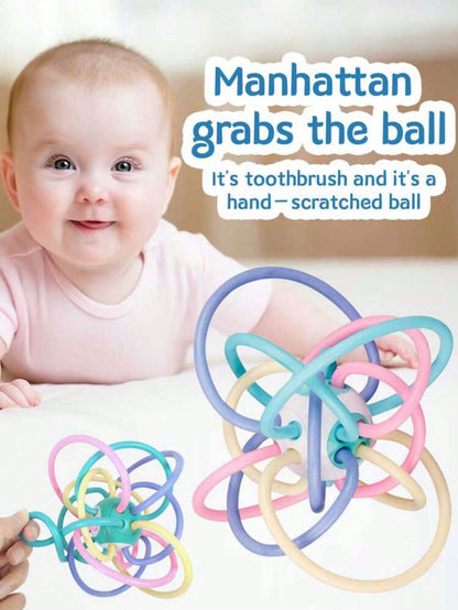 1pc Montessori Sensory Ball Texture Hand Held Toy For Infants, Baby Toy And Toddler Early Education Birthday Gift (Some Parts Sent Randomly)