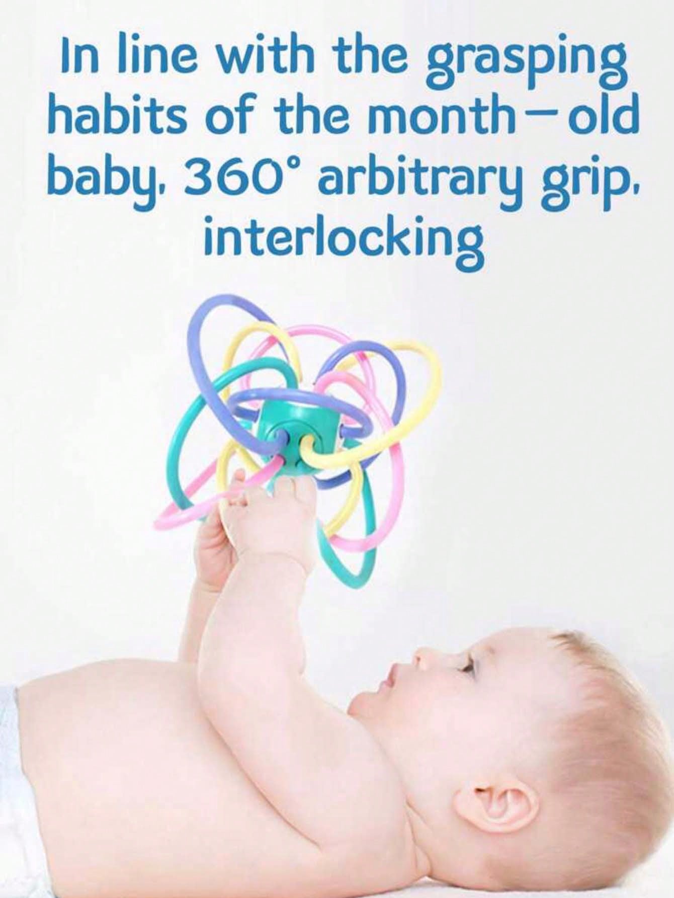 1pc Montessori Sensory Ball Texture Hand Held Toy For Infants, Baby Toy And Toddler Early Education Birthday Gift (Some Parts Sent Randomly)