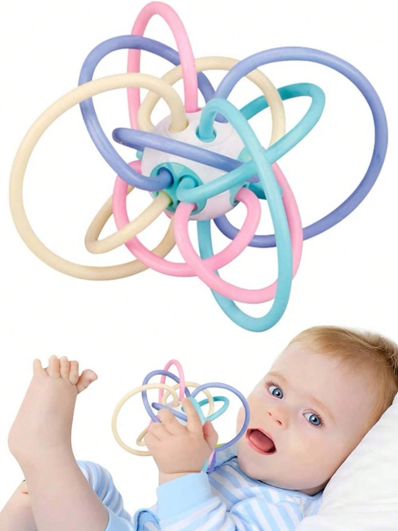 1pc Montessori Sensory Ball Texture Hand Held Toy For Infants, Baby Toy And Toddler Early Education Birthday Gift (Some Parts Sent Randomly)