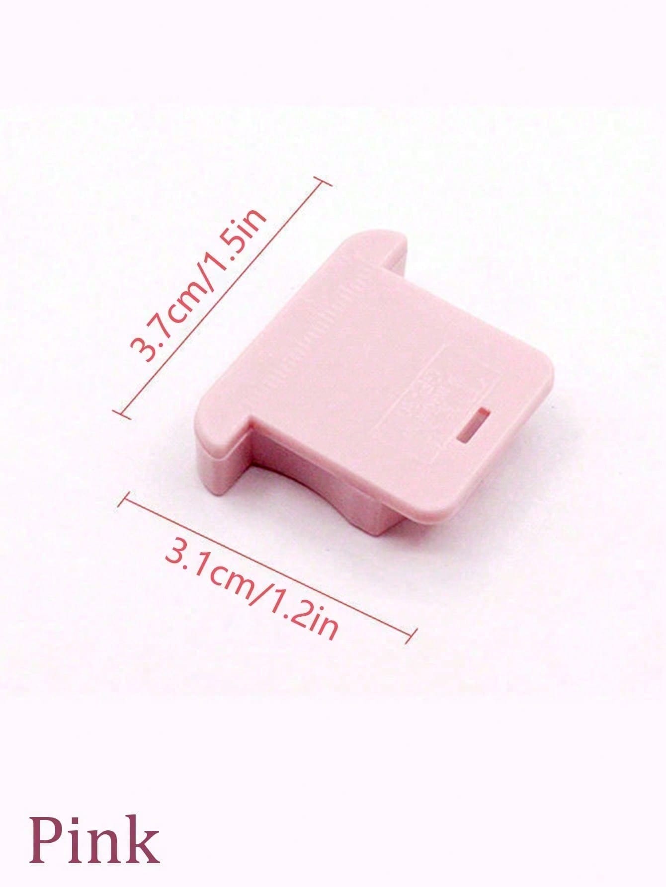 1pc Multi-Function Magnetic Sewing Machine Guide, Single Pack, With Anti-Curl Guard And Scale Positioner, Plastic Material, No Battery Required, New Multi-Function Sewing Machine Tool, Polygon Strong