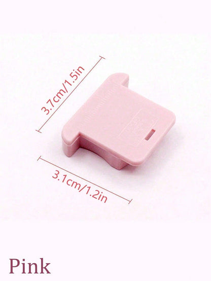 1pc Multi-Function Magnetic Sewing Machine Guide, Single Pack, With Anti-Curl Guard And Scale Positioner, Plastic Material, No Battery Required, New Multi-Function Sewing Machine Tool, Polygon Strong