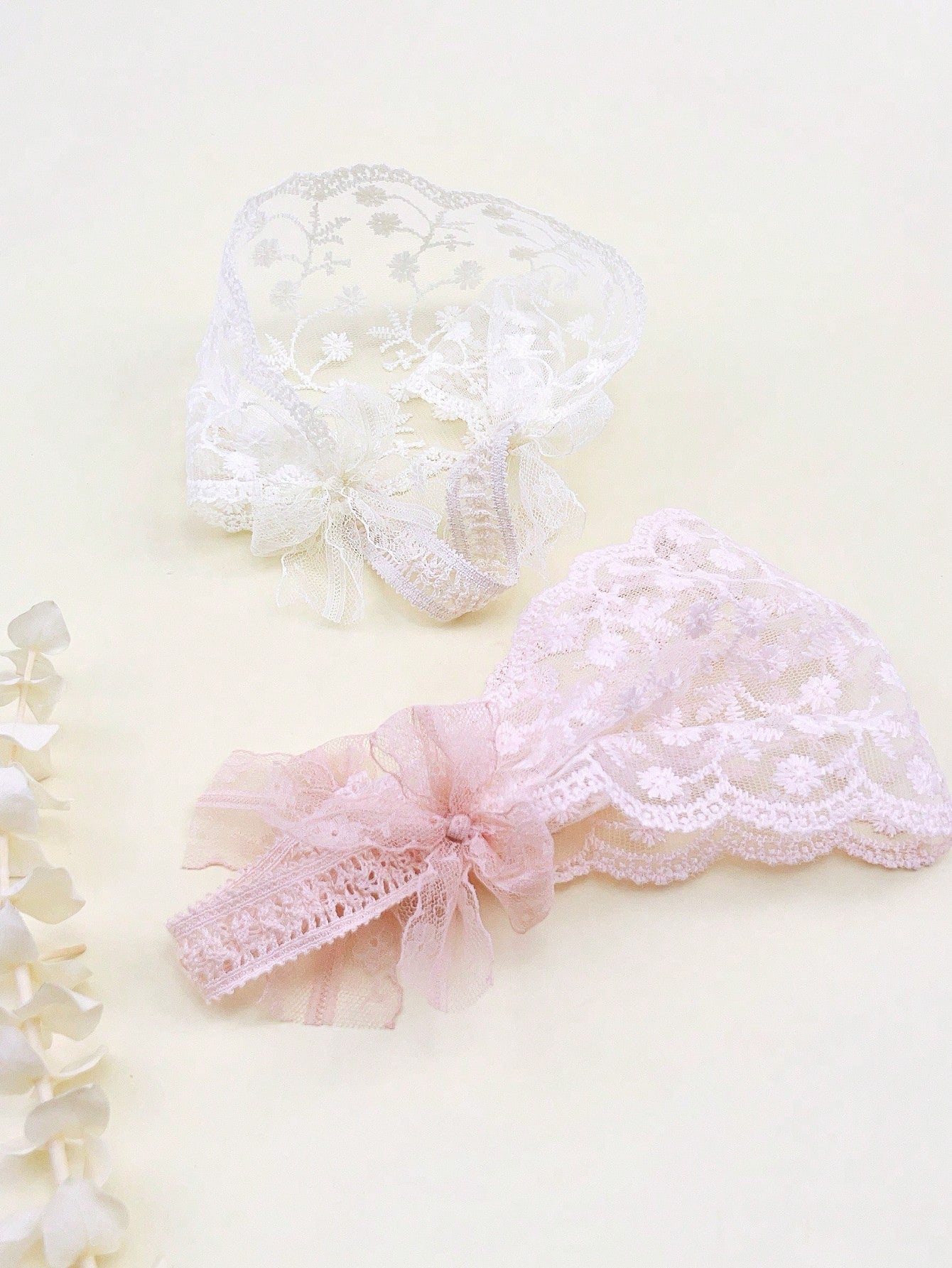 1pc Princess Lace Headband, Vintage Style Wide-Brim Baby Headband For Daily Wear And Photo Shoot