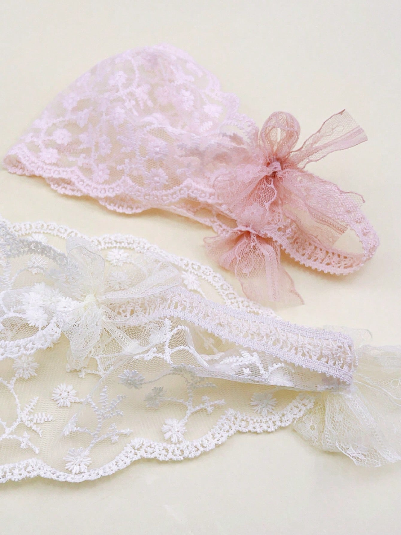1pc Princess Lace Headband, Vintage Style Wide-Brim Baby Headband For Daily Wear And Photo Shoot