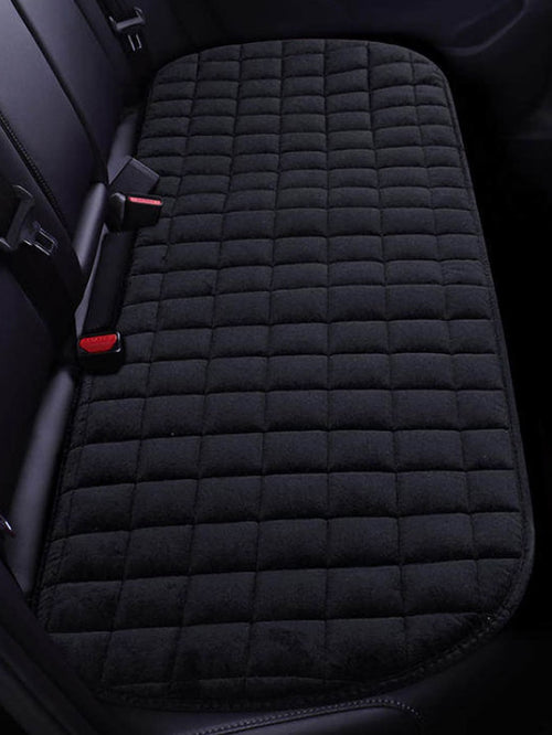1pc Quilted Car Back Seat Cushion,Car Accessories
