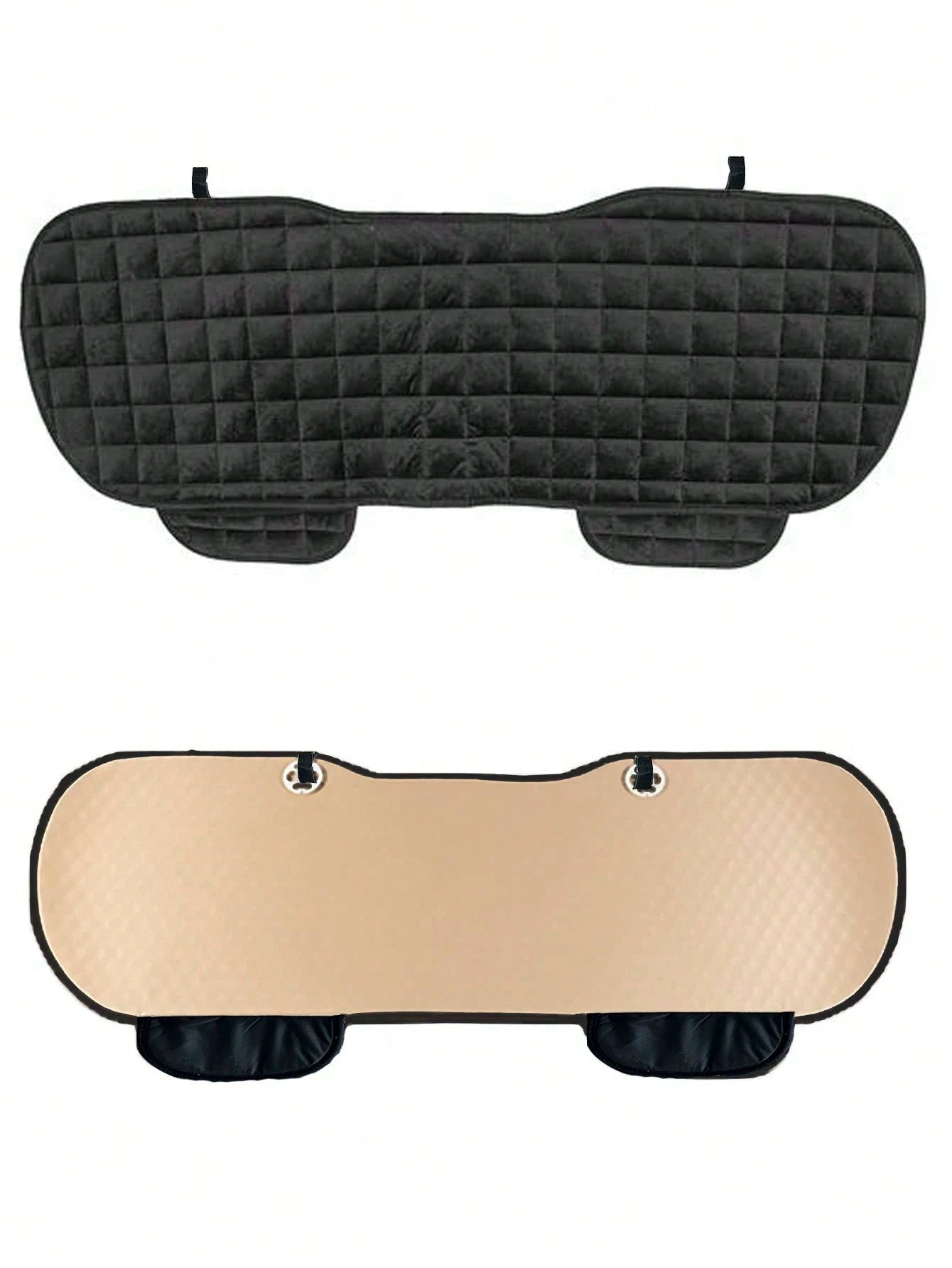 1pc Quilted Car Back Seat Cushion,Car Accessories