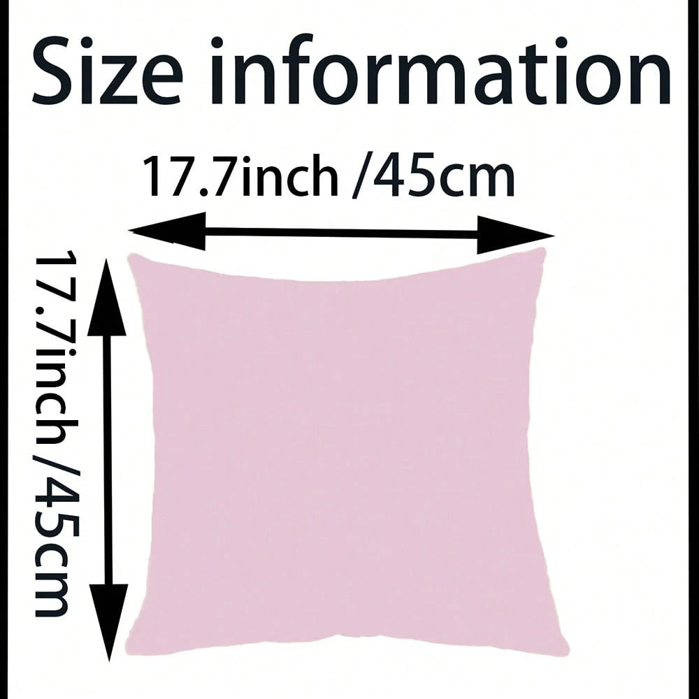 1pc Quilted Floral Plush Pillow Cover, Modern Style, Suitable For Home Decor In Living Room, Bedroom, Sofa, All Season