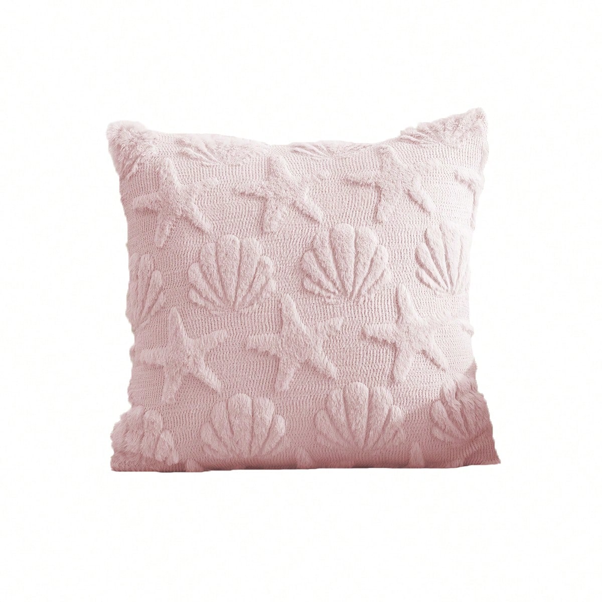 1pc Quilted Floral Plush Pillow Cover, Modern Style, Suitable For Home Decor In Living Room, Bedroom, Sofa, All Season