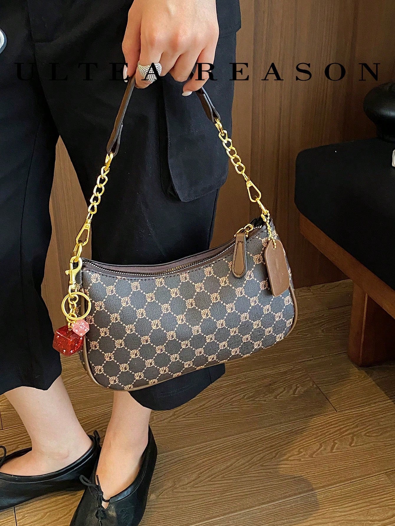 1pc Solid Color PU Leather New Women's Backpack, One Shoulder Bag, Crossbody Bag, Fashion Crescent-Shaped Handbag, Suitable For Commuting, Shopping, Dating