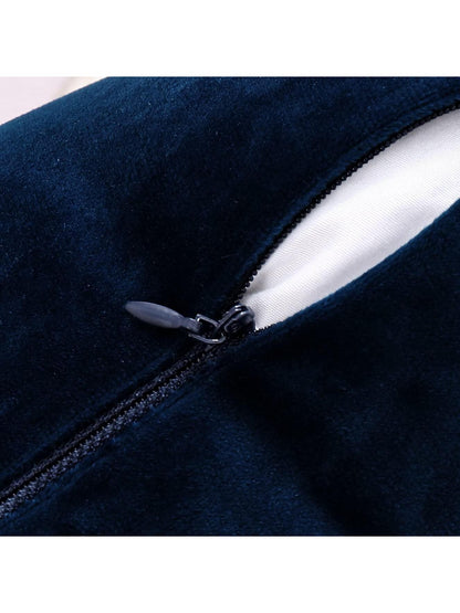 1pc Solid Cushion Cover Without Filler
