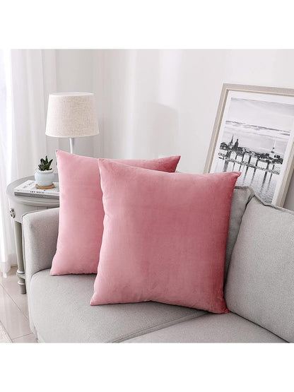 1pc Solid Cushion Cover Without Filler