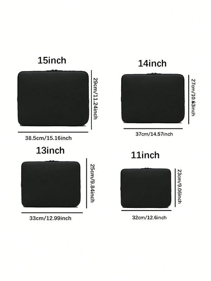1pc Stylish Simple Laptop Sleeve Bag, Fits 11"/13"/14"/15" Notebooks, Tablets, Minimalist Inner Sleeve