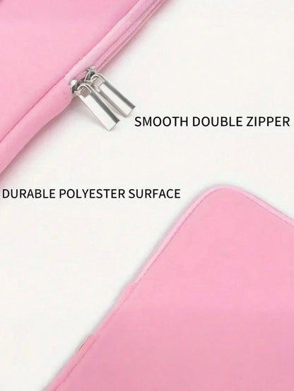 1pc Stylish Simple Laptop Sleeve Bag, Fits 11"/13"/14"/15" Notebooks, Tablets, Minimalist Inner Sleeve