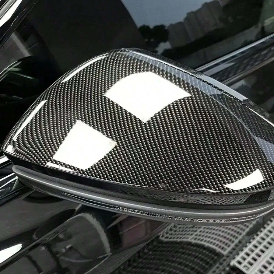 1pc Ultra-Bright Carbon Fiber 9D Carbon Fiber Interior Decal Sticker, Heat Resistant For Automotive And Motorcycle Body, Rearview Mirror, Interior And Exterior Customization, Protective Film