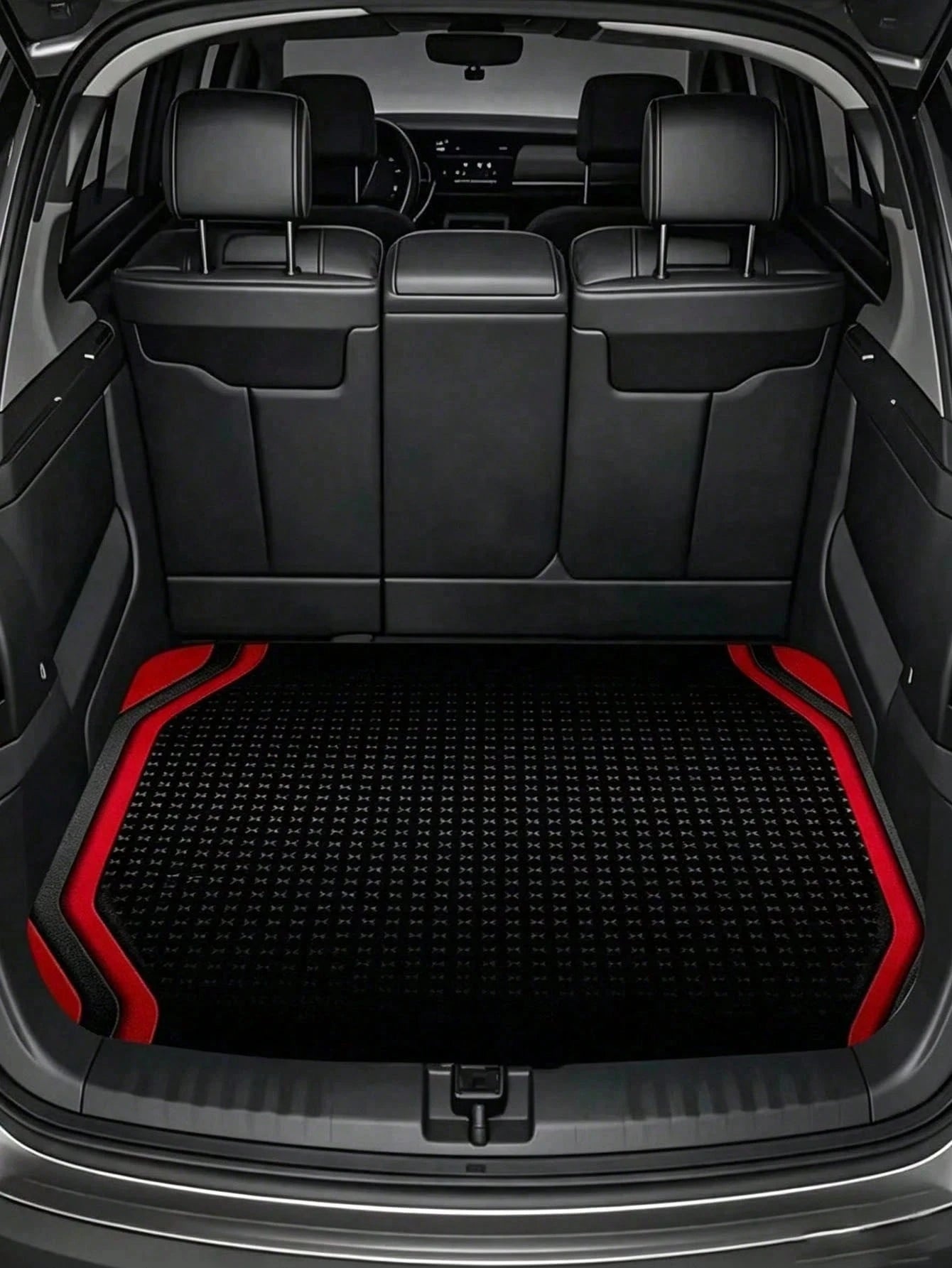 1PC Universal Adjustable Car Trunk Mat, Durable Dust-Proof, Easy To Clean Cargo Liner, Waterproof Anti-Slip For SUV Truck Van Pet Travel Luggage Storage