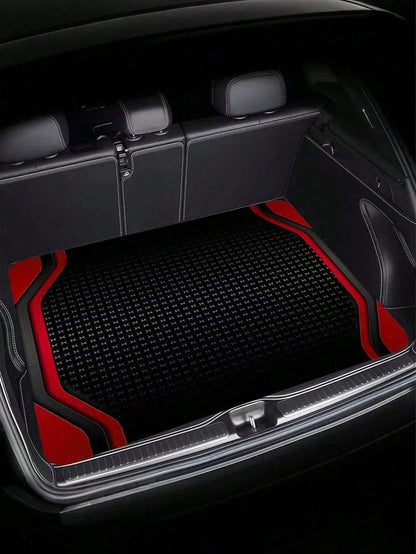 1PC Universal Adjustable Car Trunk Mat, Durable Dust-Proof, Easy To Clean Cargo Liner, Waterproof Anti-Slip For SUV Truck Van Pet Travel Luggage Storage