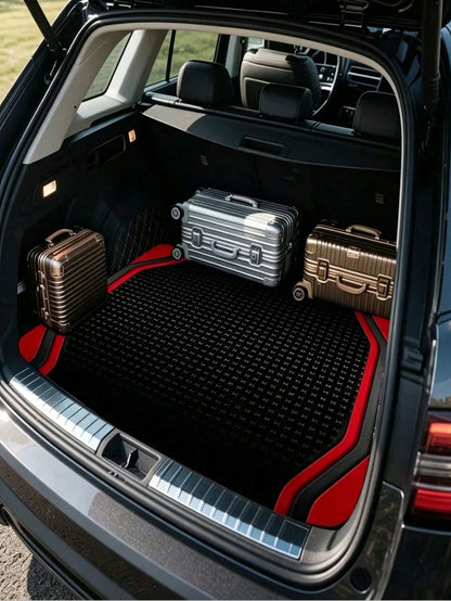 1PC Universal Adjustable Car Trunk Mat, Durable Dust-Proof, Easy To Clean Cargo Liner, Waterproof Anti-Slip For SUV Truck Van Pet Travel Luggage Storage