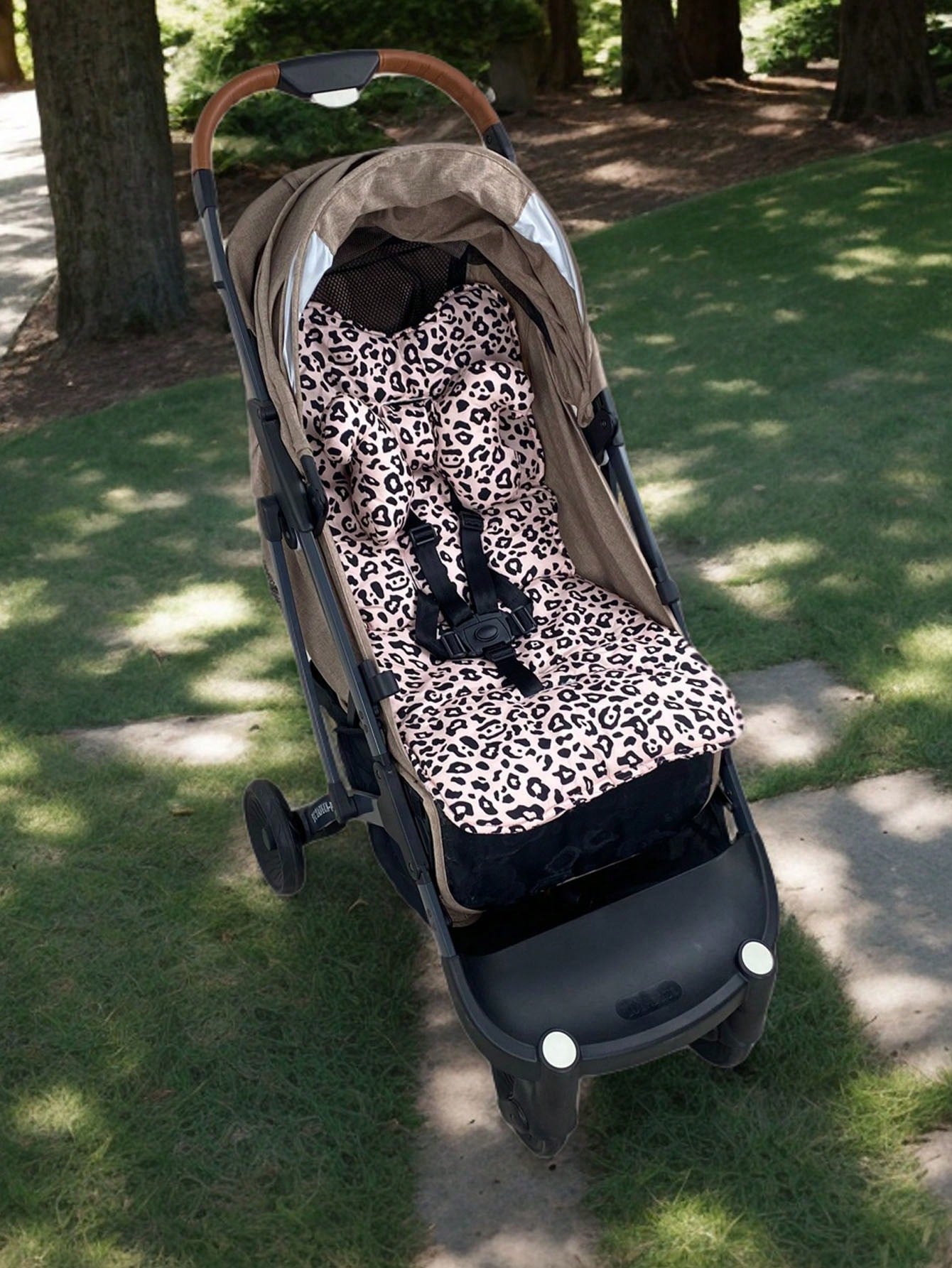 1pc Universal Soft Stroller Mattress Pad, Suitable For Baby Strollers All Year Round
