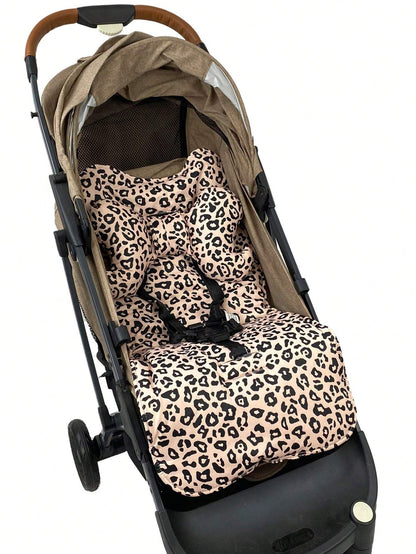1pc Universal Soft Stroller Mattress Pad, Suitable For Baby Strollers All Year Round