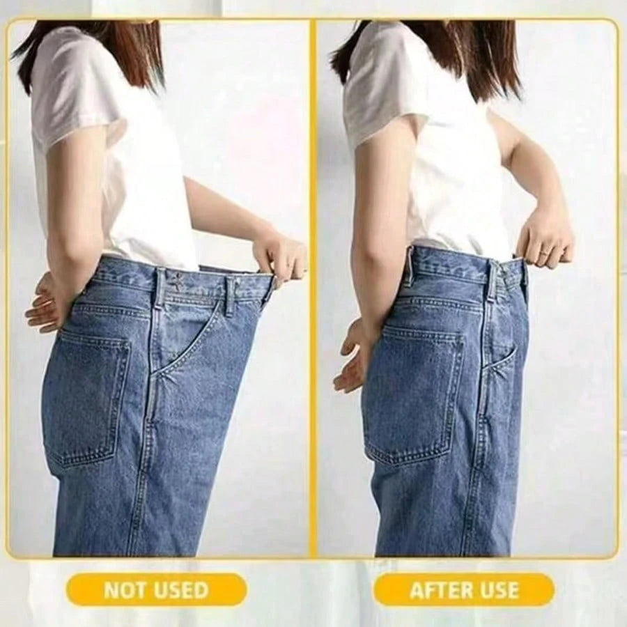 1Set/2/3/4Sets Flower Buckle Waist Tightener Detachable Waist Buckle Pin Belt Accessory Pants Clip No-Sew Waist Tightener