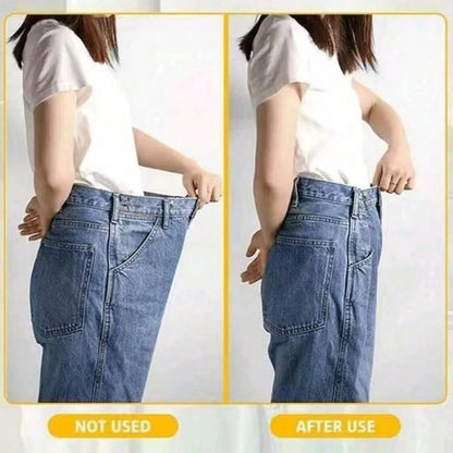 1Set/2/3/4Sets Flower Buckle Waist Tightener Detachable Waist Buckle Pin Belt Accessory Pants Clip No-Sew Waist Tightener