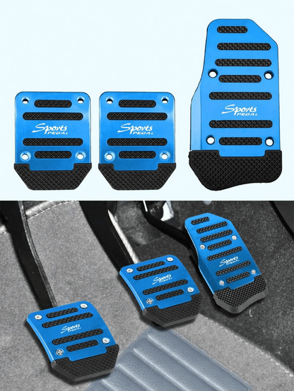 2/3pcs Car Brake Accelerator Pedal, Anti-Slip Car Pedal Covers, Manual/Automatic Transmission Brake Accelerator Pedal, Car Accessories