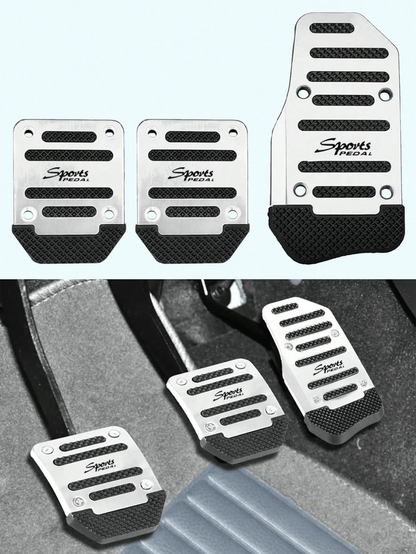 2/3pcs Car Brake Accelerator Pedal, Anti-Slip Car Pedal Covers, Manual/Automatic Transmission Brake Accelerator Pedal, Car Accessories