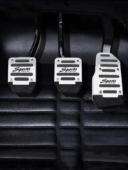 2/3pcs Car Brake Accelerator Pedal, Anti-Slip Car Pedal Covers, Manual/Automatic Transmission Brake Accelerator Pedal, Car Accessories