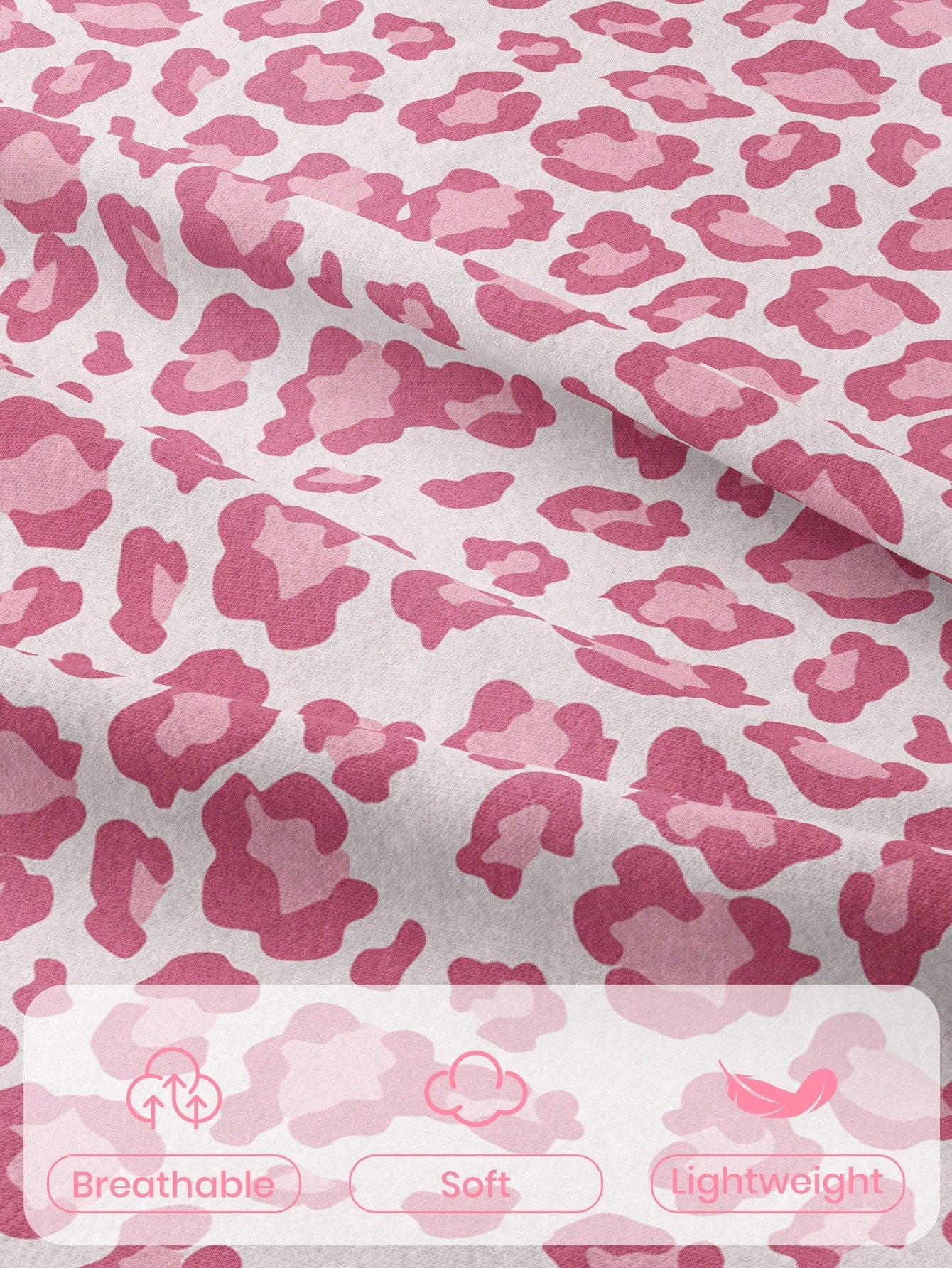2/3pcs Leopard Print Duvet Cover Set, Dorm Bedding, Cozy Room Decor, Skin-Friendly Breathable, Ultra Soft Anti-Pilling, No Duvet Insert, Suitable For Single/Double/Queen/King Bed, All Season, Machine