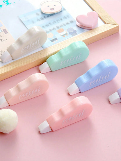 2/6pcs Mixed Color Correction Tape, Back To School