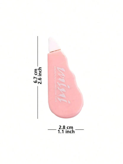 2/6pcs Mixed Color Correction Tape, Back To School
