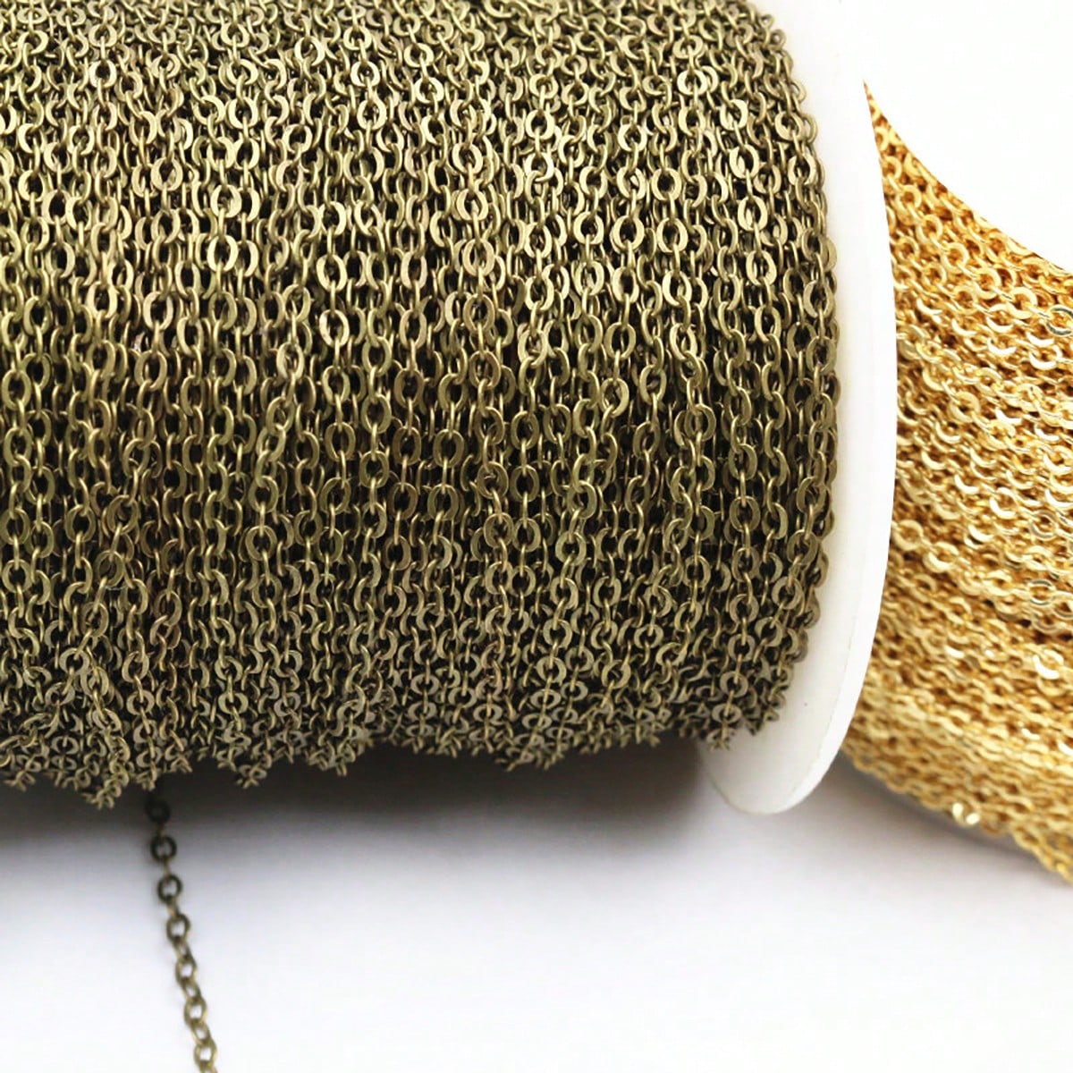 2 Meters 2.4x1.8mm Welded Iron Cable Chains Necklace DIY Jewelry Making Long Chains Findings Accessories
