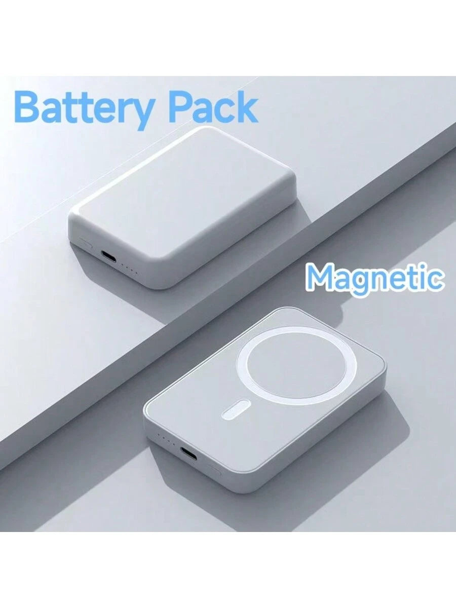 2025 Version Wireless Portable Charger, Mini 5,000MA And Power Bank Compatible With Magnetic Safety Battery Pack PD 20ww/Type-C Data Cable, Suitable For IPhone 16/15/14/13/12Series, Universal Android