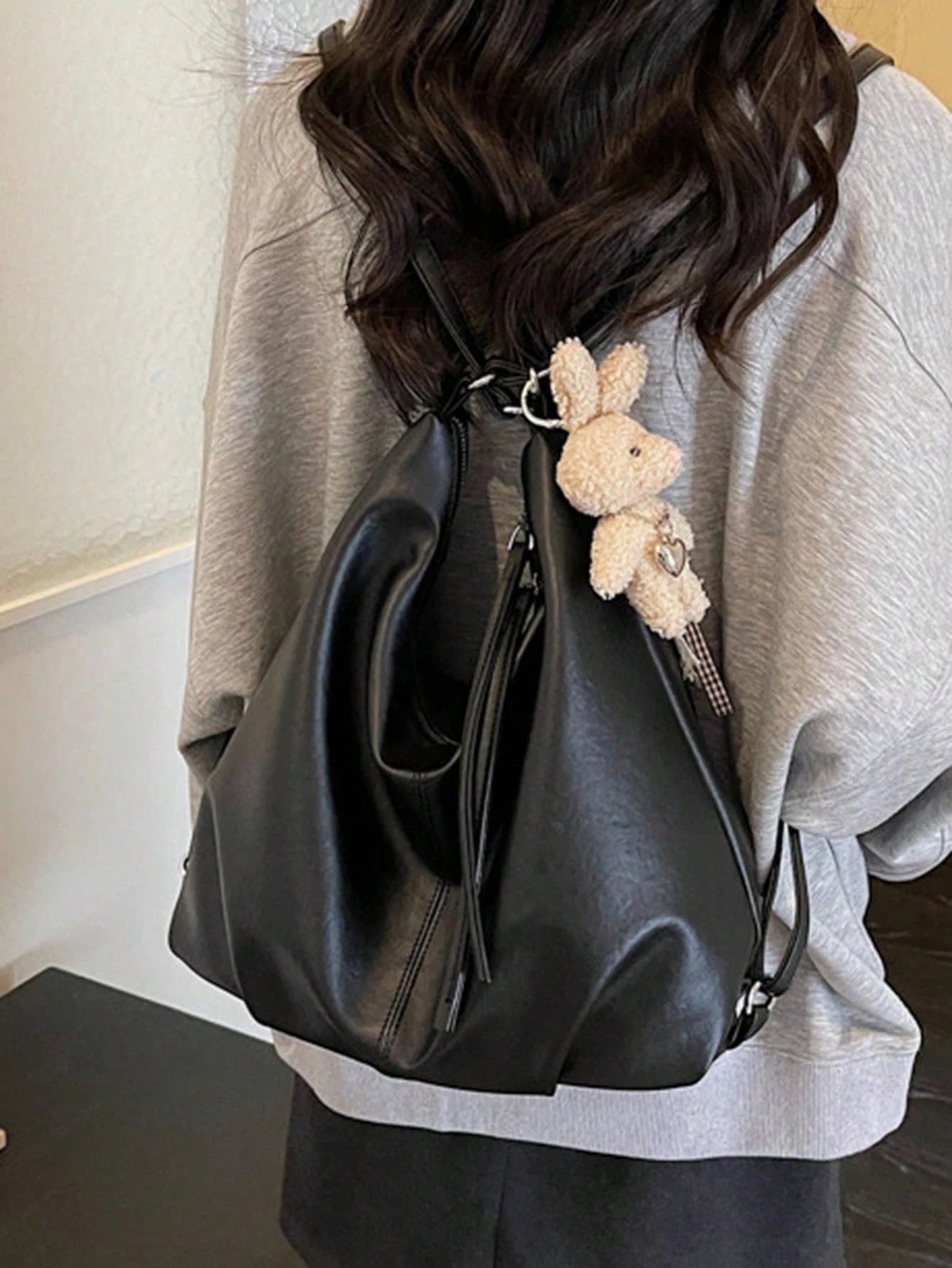 2026 Korean Vintage Underarm Tote Bag, Large Capacity Casual Women's Shoulder Bag, Suitable For Shopping, Party, Travel And Gifting (Accessories Not Included)