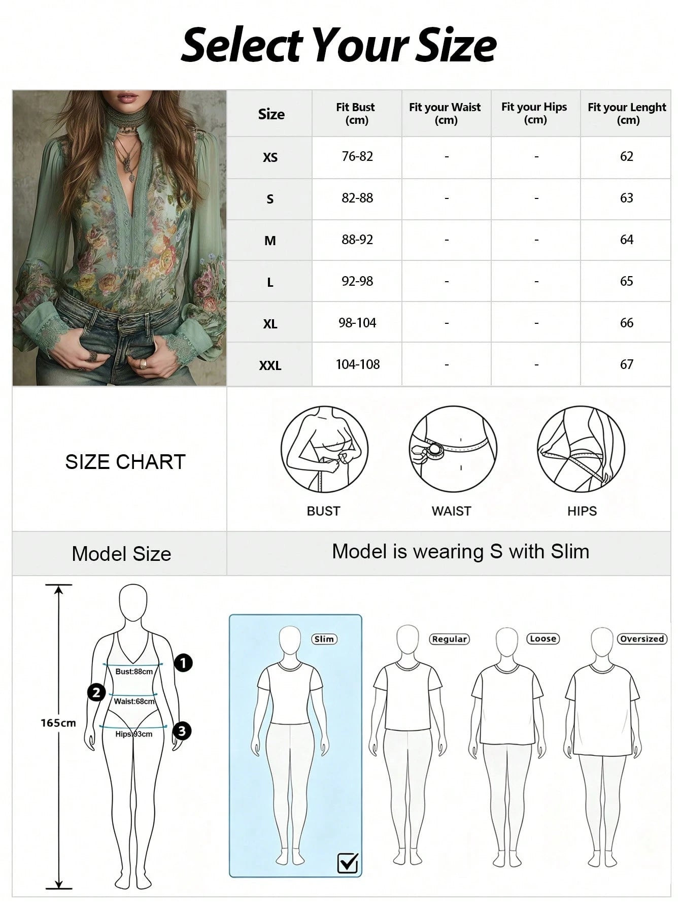 2026 New Floral V-Neck Hollow Lace Patchwork Bohemian Blouse, Vintage Botanical Watercolor Rose Print, Boho Chic 90s Retro Romantic Style, Suitable For Spring/Summer, Music Festival, Party, Vacation