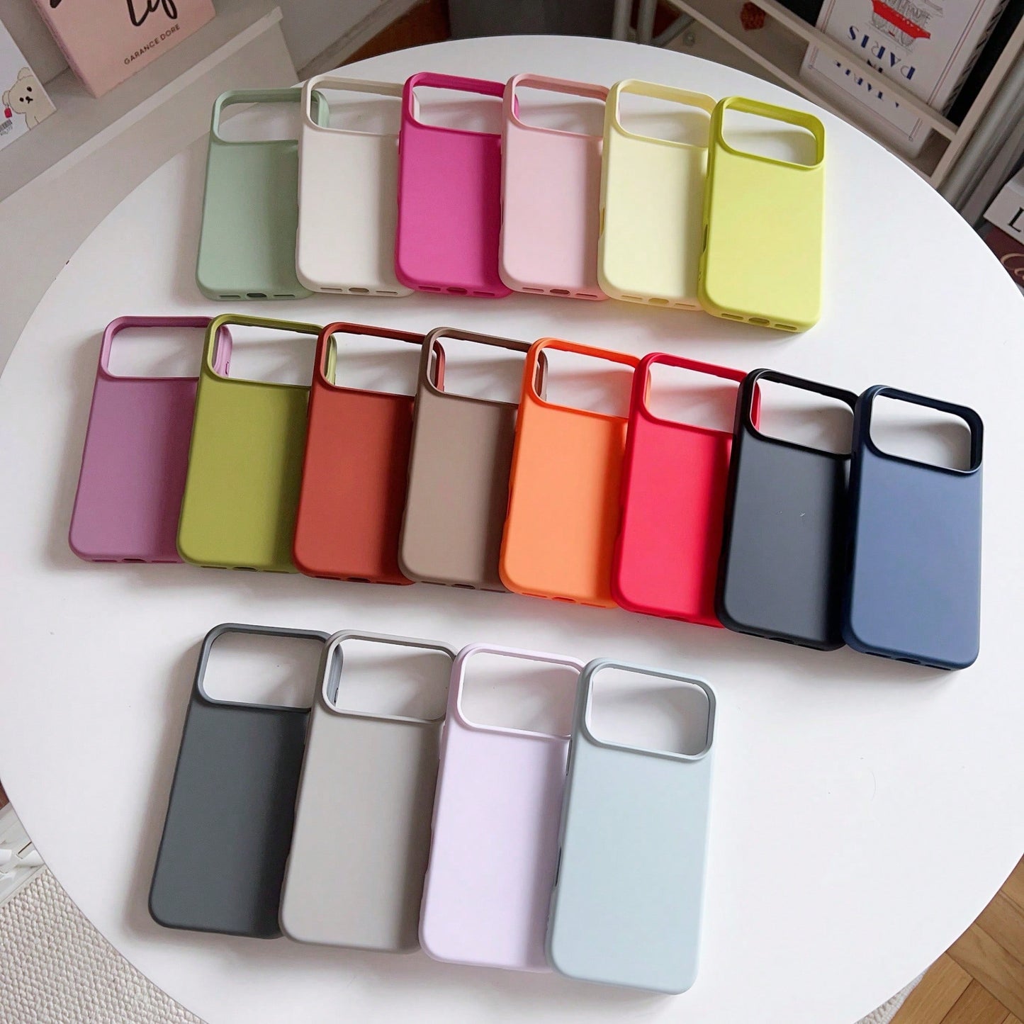 2026hot Premium Liquid Case For Apple 17 Pro Max, 16 Pro, Simple Solid Color, Full Protection, Shockproof, Skin-Like Feel For 15/14 Plus, 13 Pro