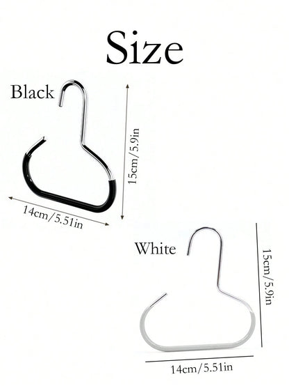 20pcs/10pcs/6pcs/3pcs/1pc Cap Storage Hooks, Wardrobe Organizer Hooks For Hats, Ties, Scarves, Belts, Versatile Hanging Hooks For Home, Dorm, Hotel