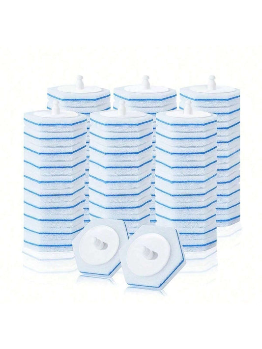 20pcs/10pcs Disposable Toilet Cleaning Wand Refills, Toilet Wand Disinfecting Refills, Toilet Brush Heads, Disposable Wand Heads, Apartment Essentials, College Dorm Essentials, Off To College, Ready F