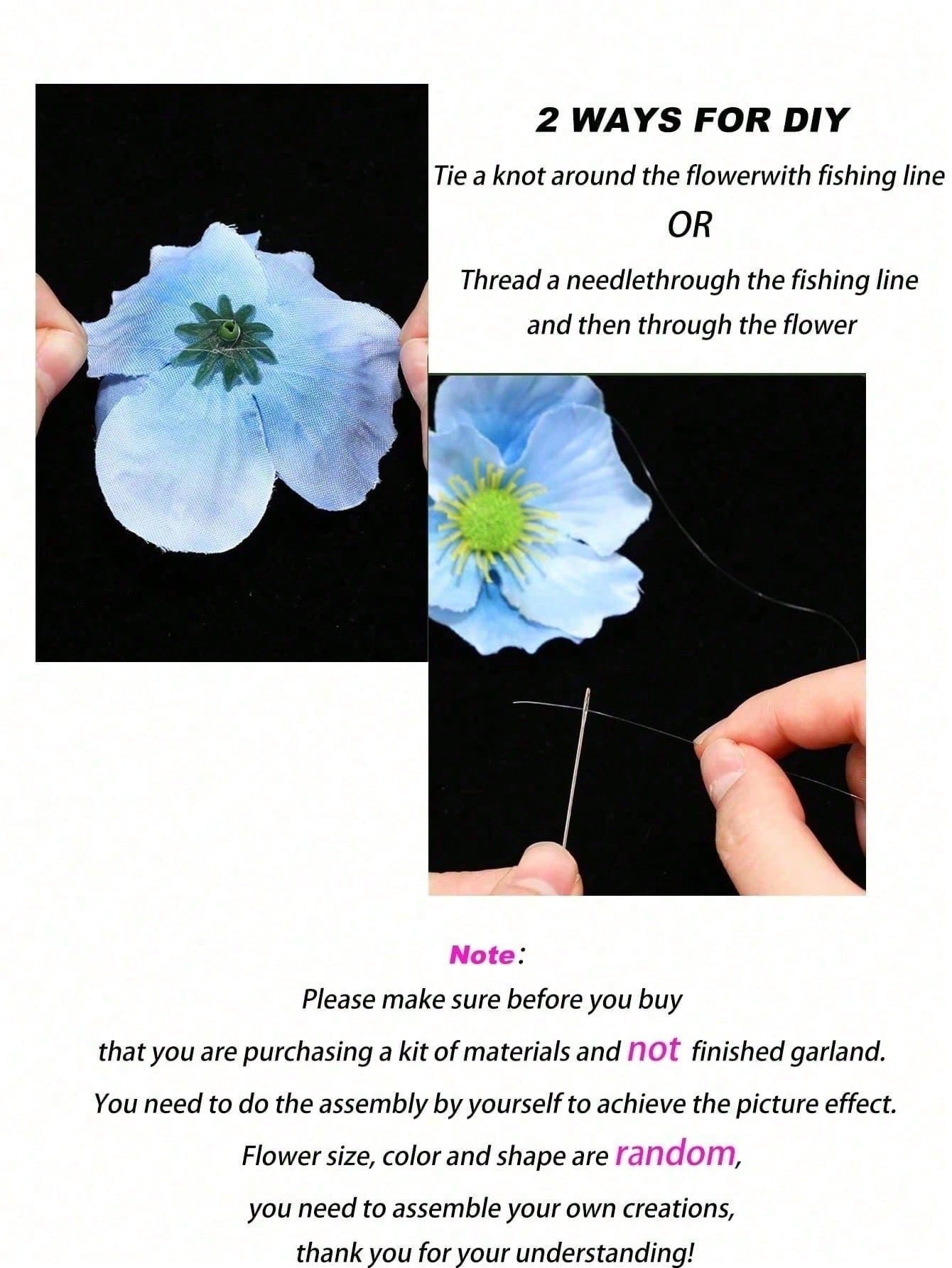 21pcs Hanging Floral Wreath Decoration Set, DIY Flower Curtain Materials, Indoor Decor, Home Decoration, Artificial Flower Pendant Decor, Flower Wall Hanging, Background Decor, Home Garden, Spring/Sum