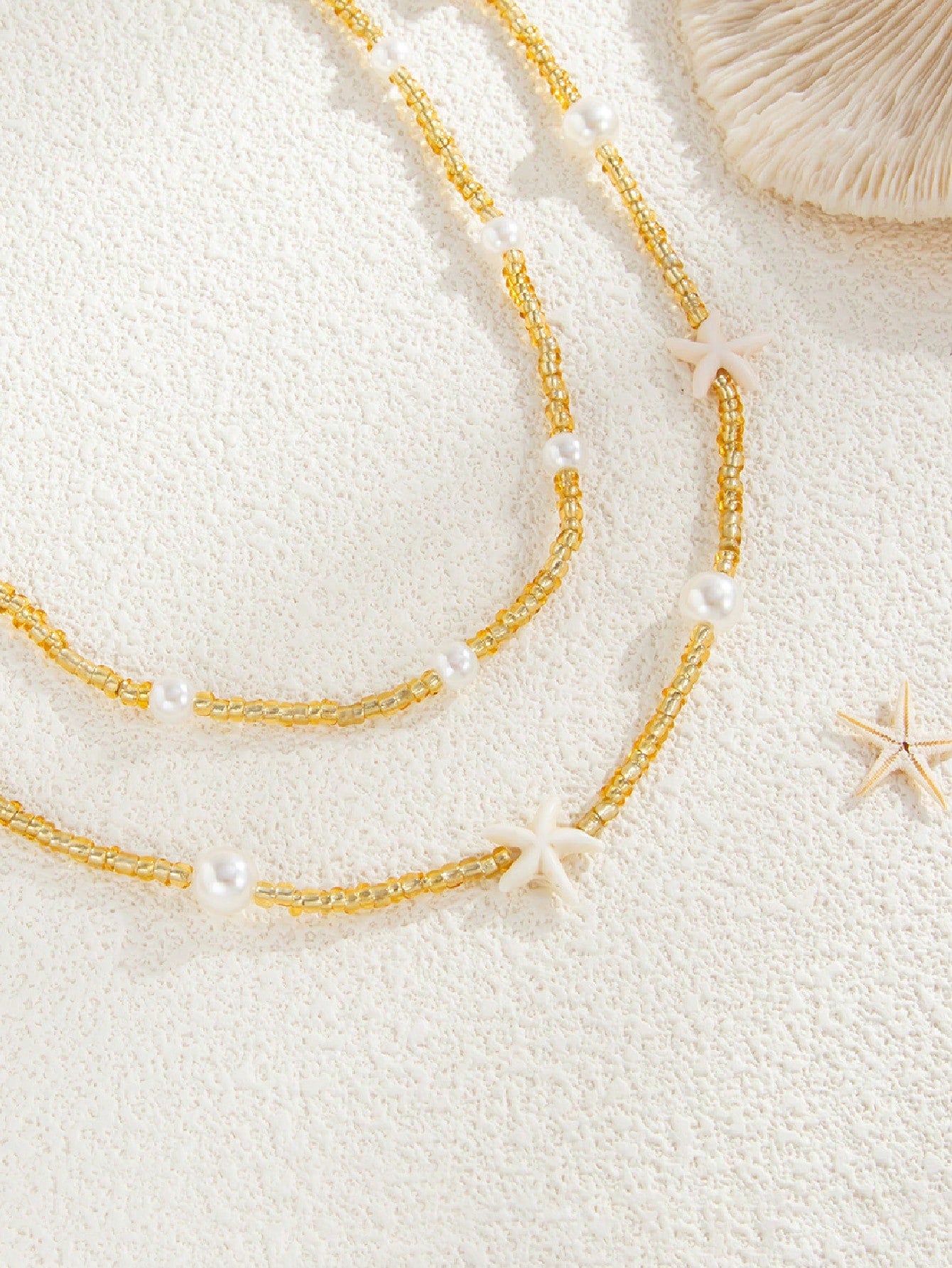 2Pcs Boho Beaded Waist Chain Set, Minimalist Gold & Multicolor Bead Belly Chain, Women Summer Beach Body Jewelry
