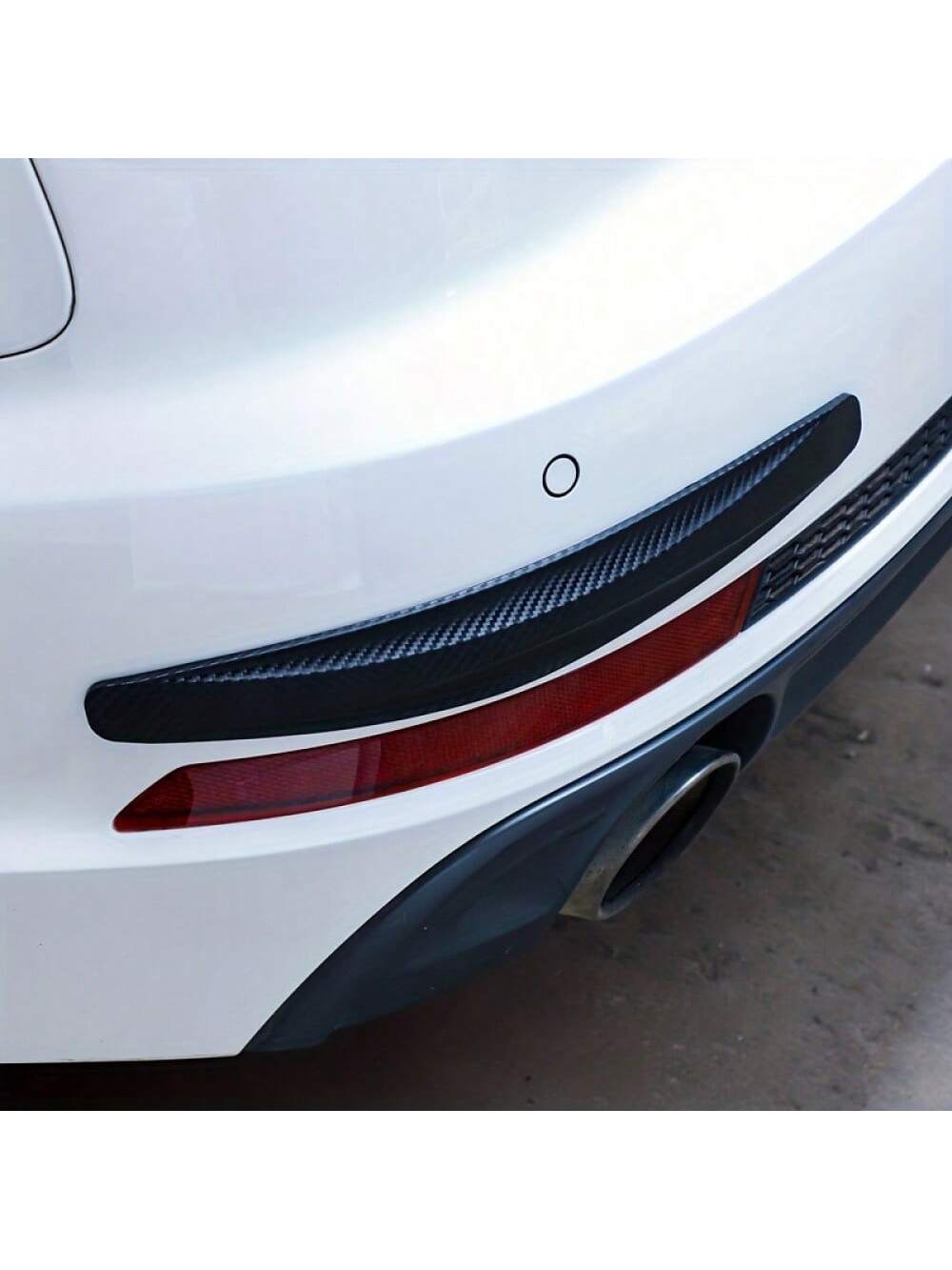 2pcs Car Bumper Protector Guard Anti-Scratch Anti-Collision Strip With Blades For Car Accessories