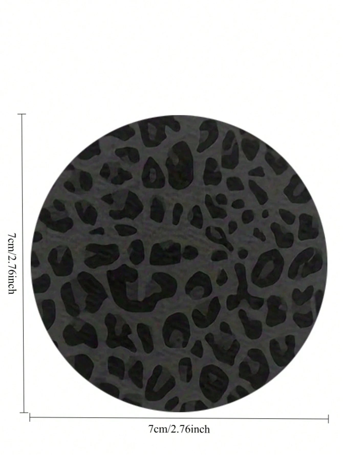 2pcs Car Cup Holder Mats, Non-Slip Car Interior Decor, Leopard Print Cup Holder Inserts, Enhance Car Interior Quality, Great Gift